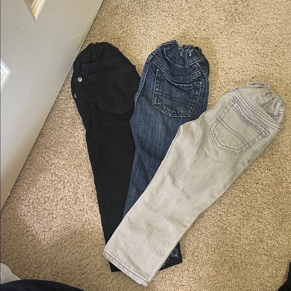 The Children's Place Kids Jeans - Black, Blue, Gray